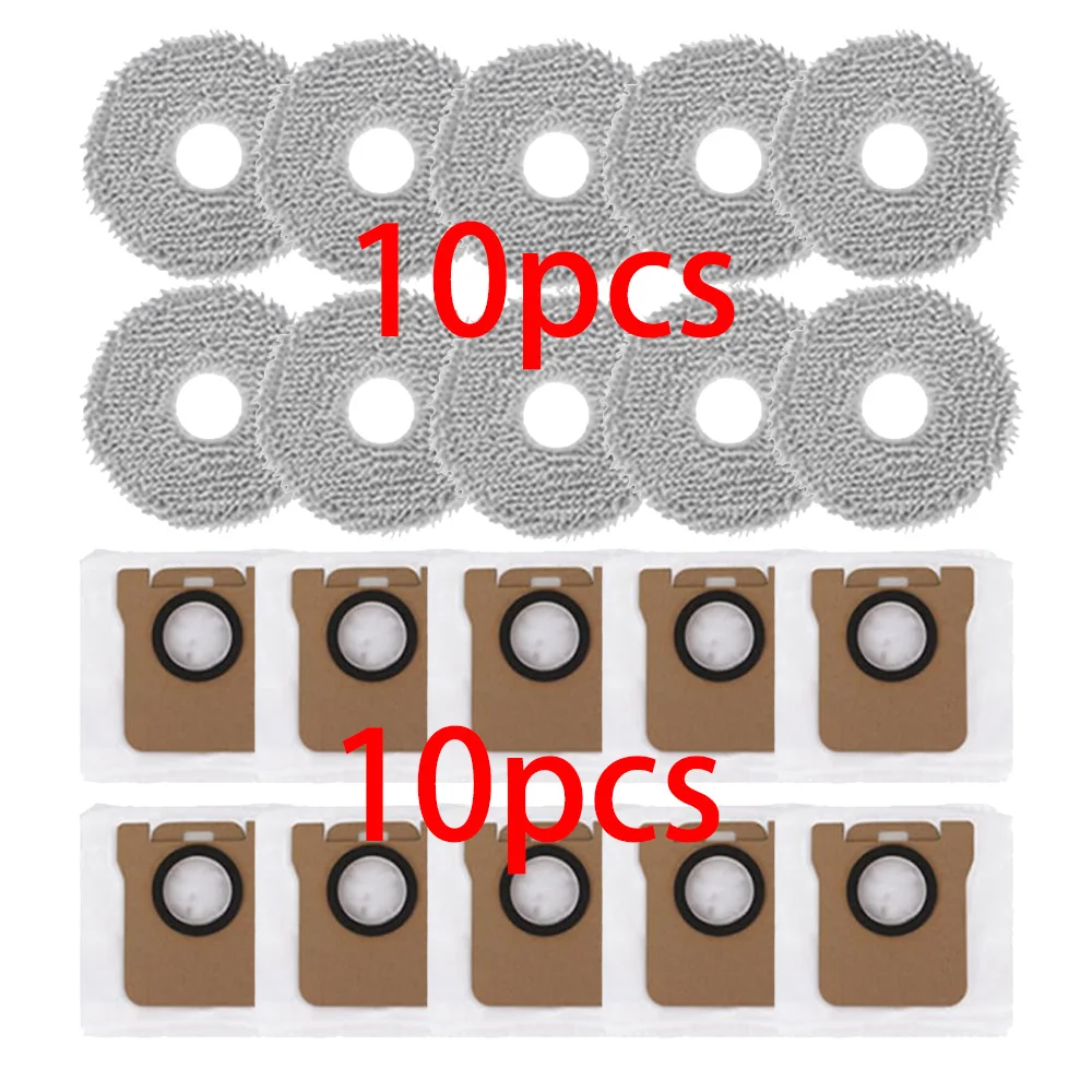 Мешки для пыли для Xiaomi Mijia M40/M30S/M30Pro/X20Plus/X10Plus/S20Plus/B116/1S/B101CN/2S/C102CN/X10/X20/M30, аксессуары, подушечки для швабры