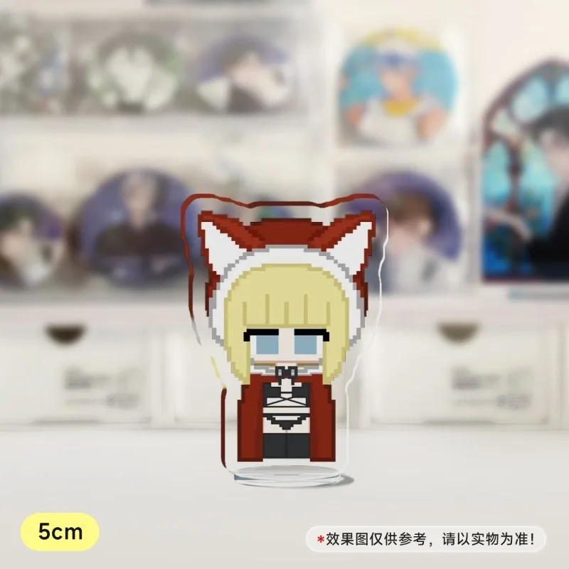 Фото Фигурки BLACKSOULS Grimm Rekliev Alice Liddell Leaf Dodo Mini Stand: акриловые периферийные аксессуары в стиле Kawaii Pixel, милый подарок для друзей №1