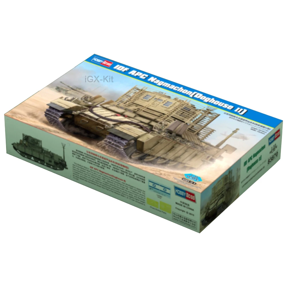 Hobbyboss 83870 1/35 IDF APC Nagmachon Doghouse II Бронированный персонал Переноска Автомобиль Хобби