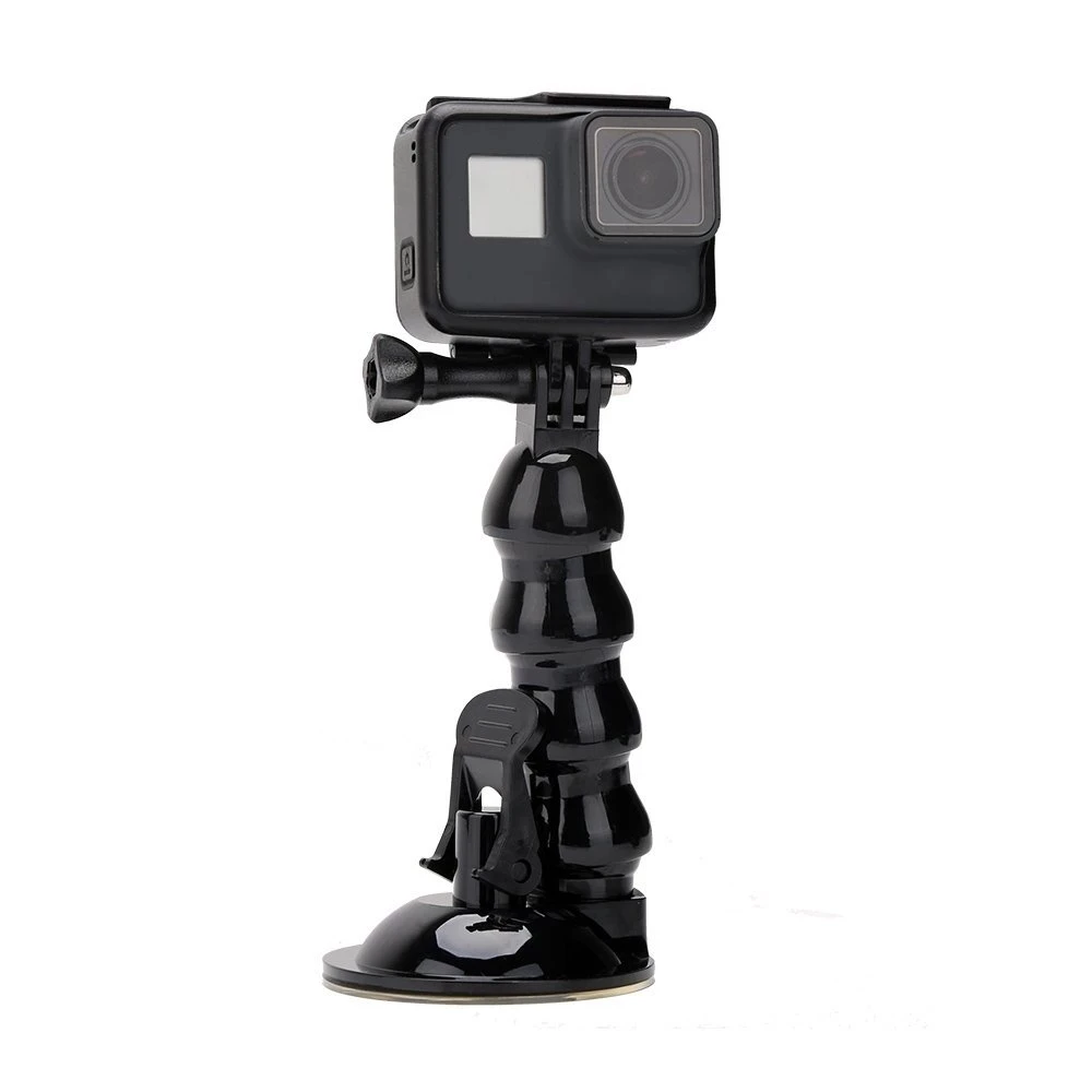 Фото TELESIN Jaws Flex Автомобильная присоска Гибкий держатель на гибкой шее для GoPro Hero 13 12 11 10 9 8DJI OSMO Action 5 4 iPhone 1615 №4