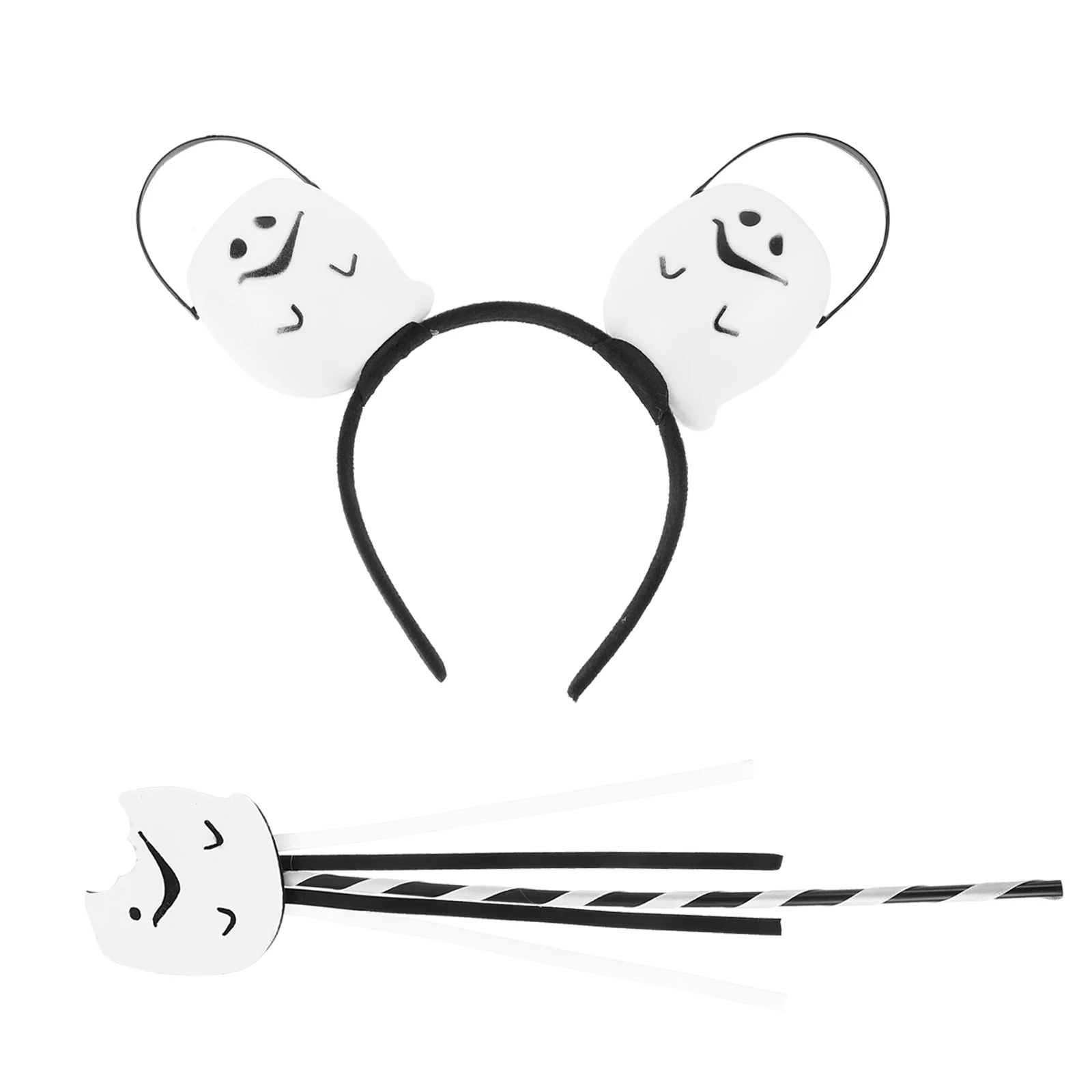 

Decorative Halloween Wand Party Dress Hair Hoops Headband Headbands Hairband Adults Costumes Headpiece Cartoon Ghost