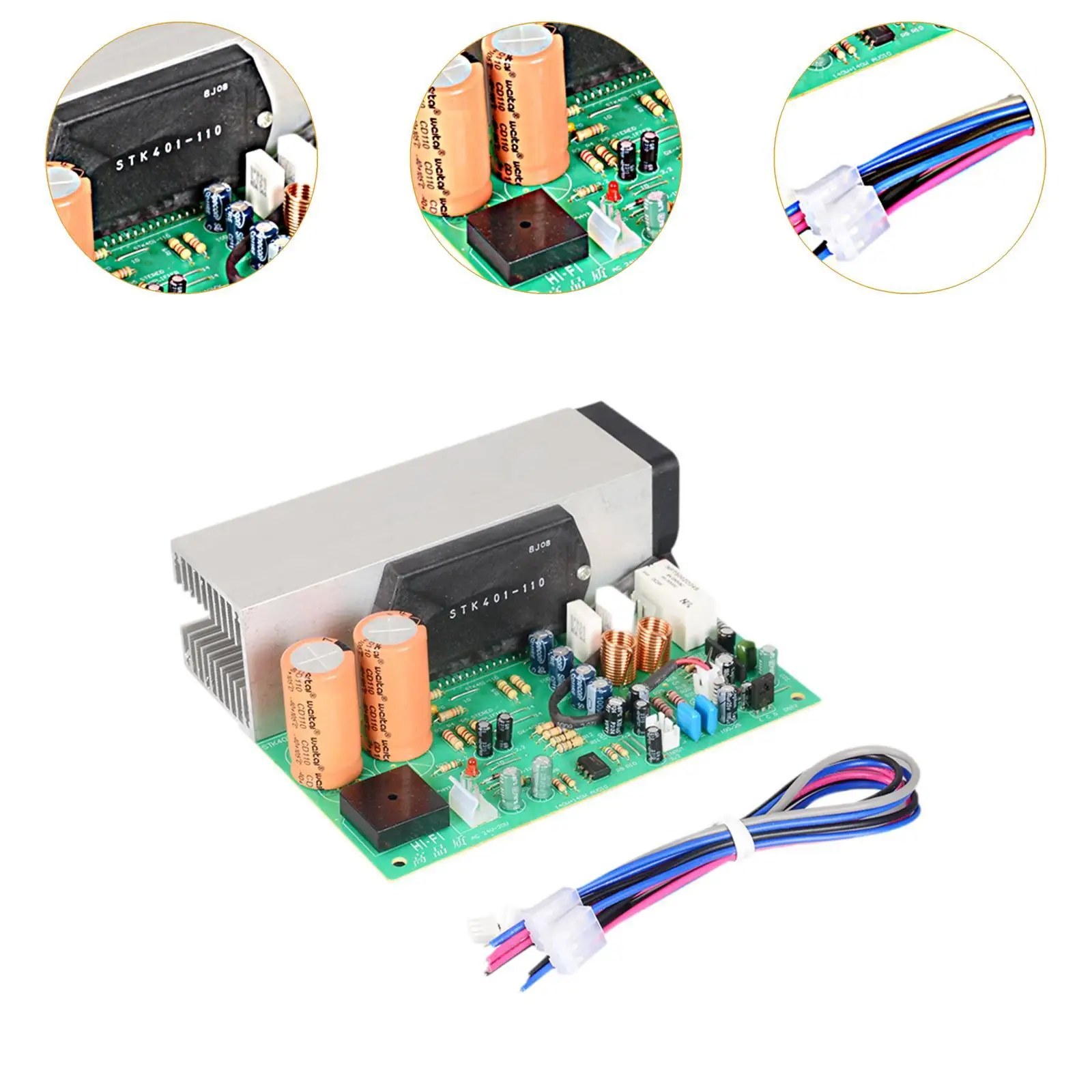 Аудиоусилитель Stk401 высокопроизводительные аудиодетали для стандартных