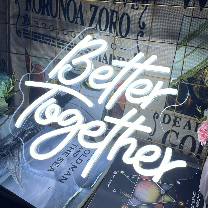 

Неоновый светодиодный светильник на заказ с днем рождения, вечерние неоновые лампы, домашний декор для декора комнаты, праздничные вечерни...