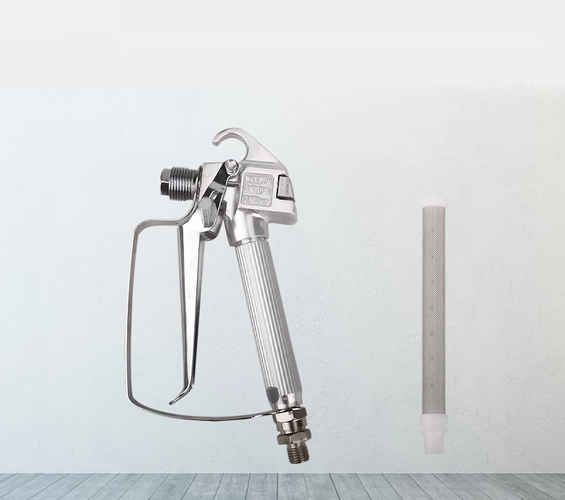 Безвоздушный распылитель Φ сопло сопла duckbill фильтр для сиденья с прямой ручкой -