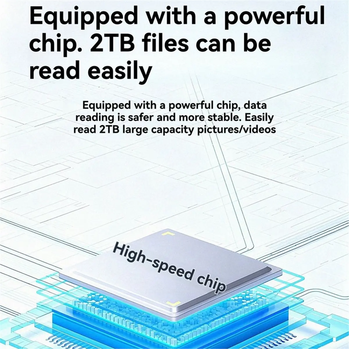 Фото Картридер Lillili Type C USB 3.0 для SD, TF, CF, MS, U Disk, Compact Flash, адаптер для ноутбука, мультикардридер 8 в 1 №3