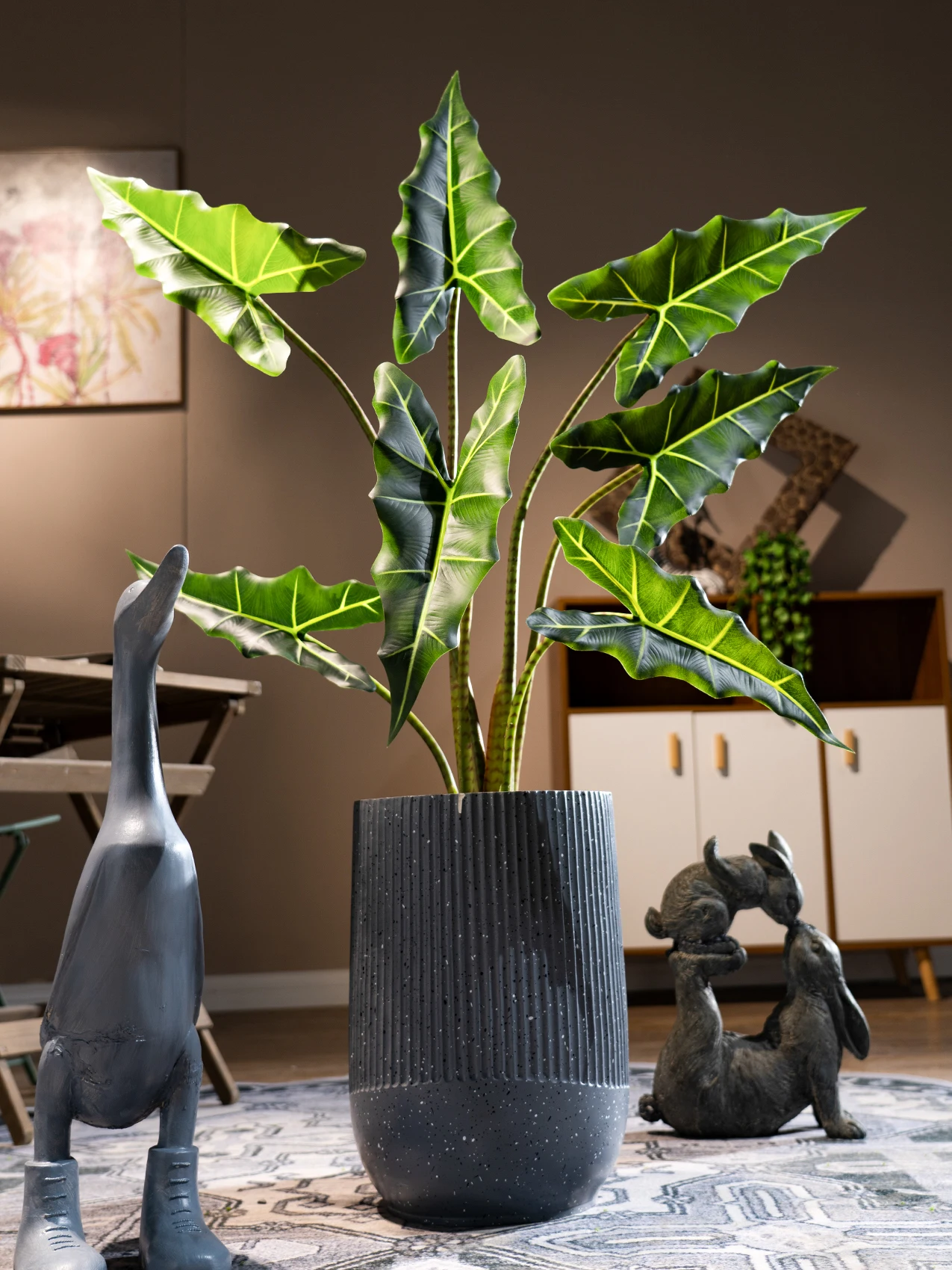 Anhai картофельное искусственное дерево зеленое растение бионические