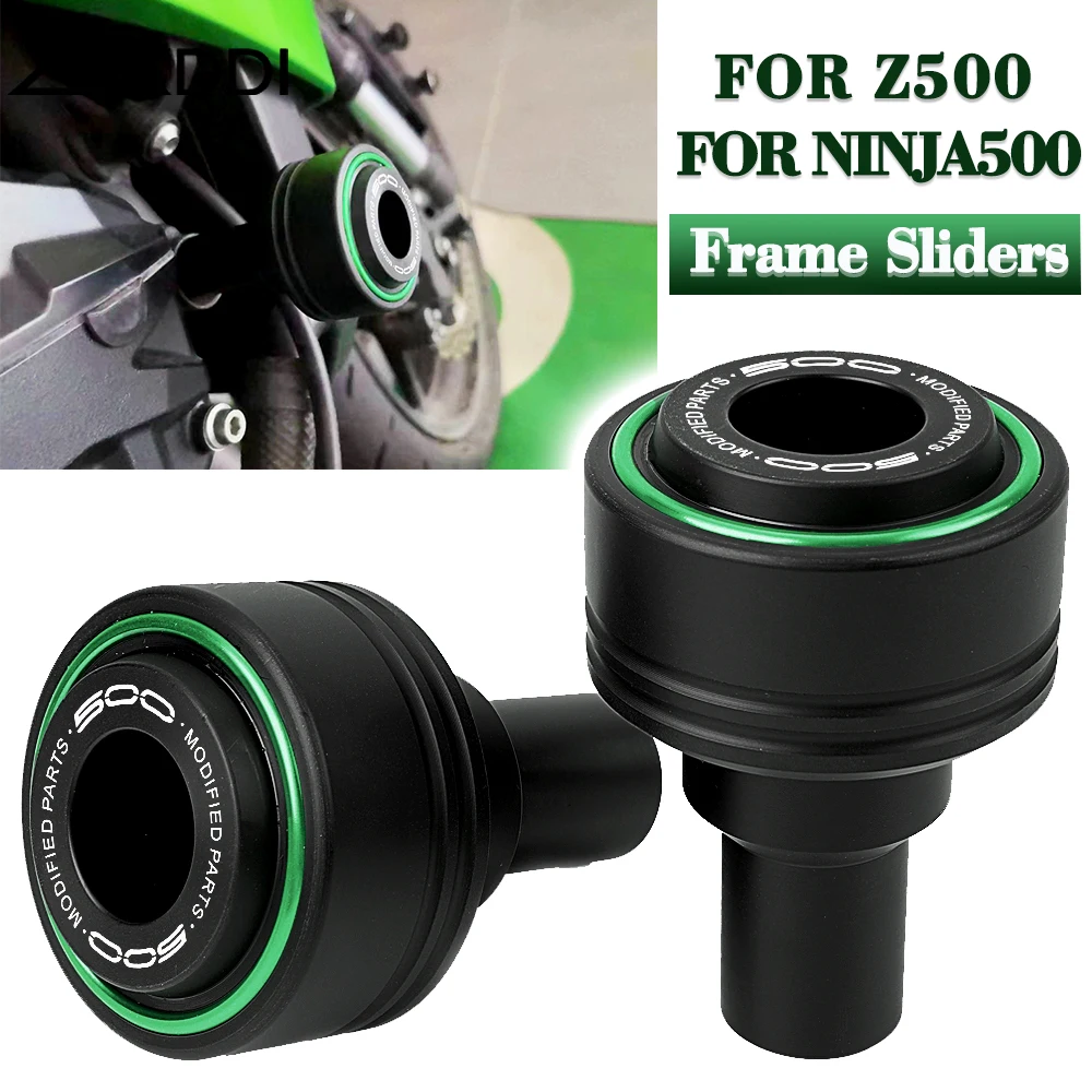 Слайдеры рамы мотоцикла для Kawasaki Z500 Ninja500 Ninja 500 Z SE 2024 2025 защита от ударов и падений