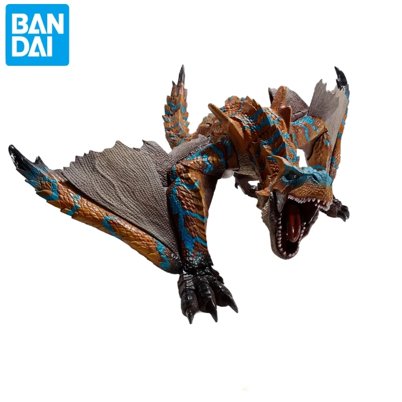 Оригинальный Bandai S.H.MonsterArts SHM Monster Hunter World TIGREX аниме игровая модель экшн-фигурка
