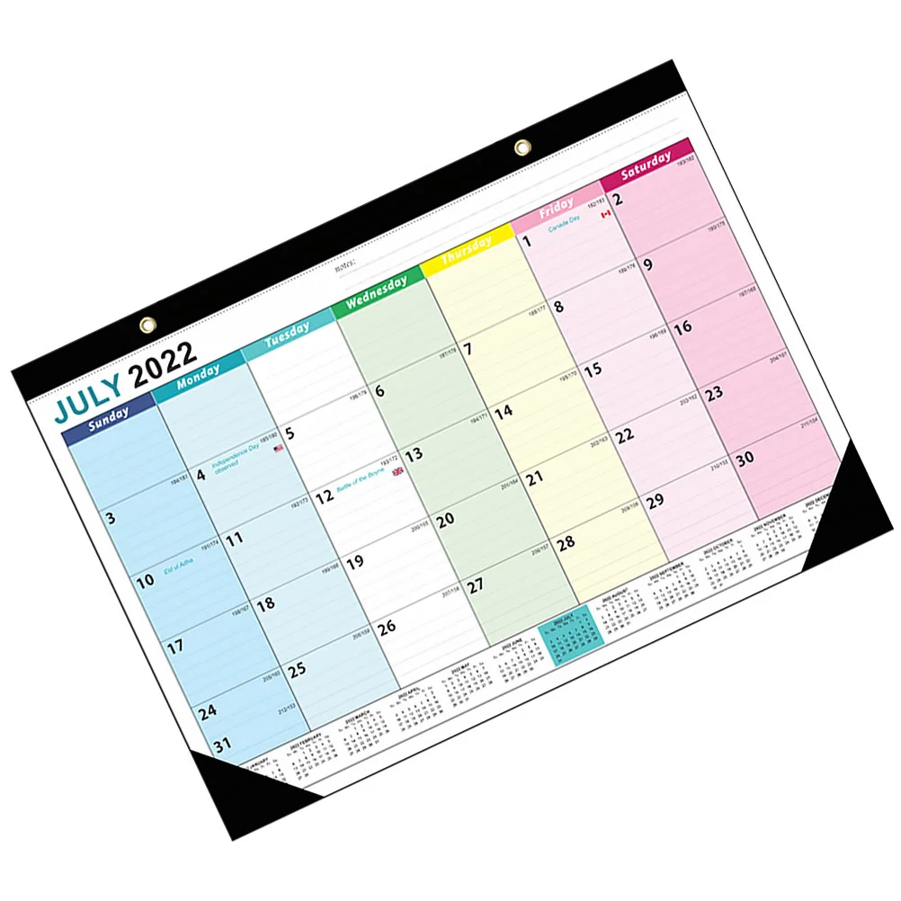 

Calendar Wall Desk Monthly Planner 2024 Office Desktop Year Calendars Hanging Large 2023 Calender New Months Daily Schedule