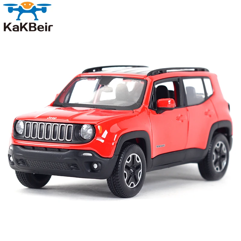 

1:24 Jeep Renegade SUV Off-road Vehicle Static Die Cast Vehicles Collectible Model Car Toys