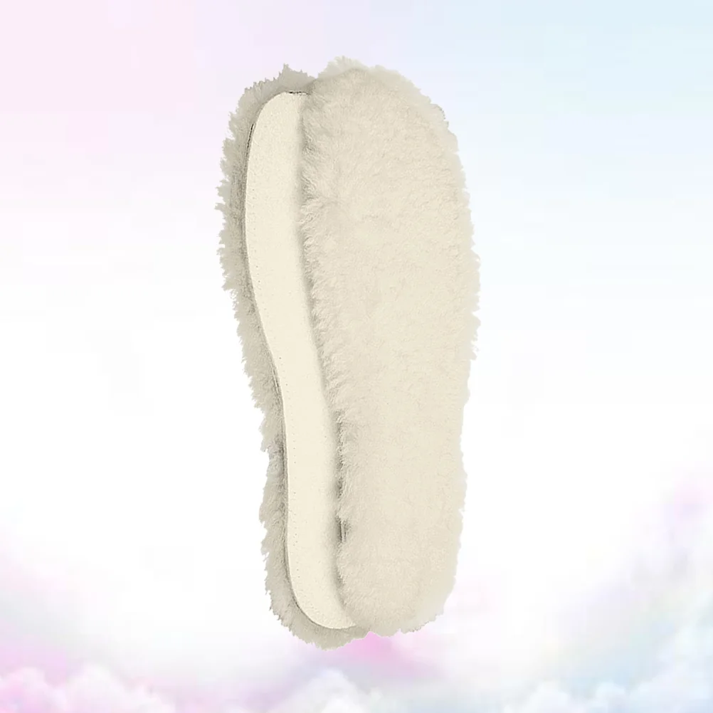 Стельки для обуви Утолщенные вставки Тапочки кроссовок Шерстяной флис Зимние