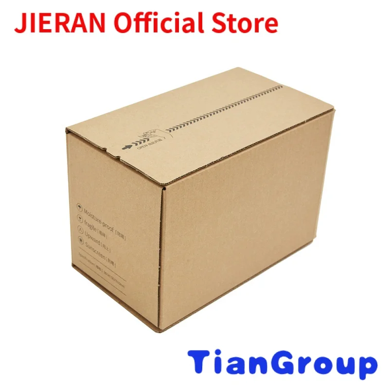 

IN STOCK eco friendly custom logo carton kraft corrugated cardboard packaging mail postal mailer shipping box