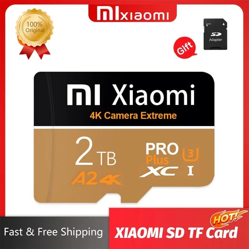

Высокоскоростная Micro TF SD карта Xiaomi 1 ТБ, 100% Micro TF SD карта, флэш-карта Micro SD TF для телефона, компьютера, камеры, бесплатная доставка