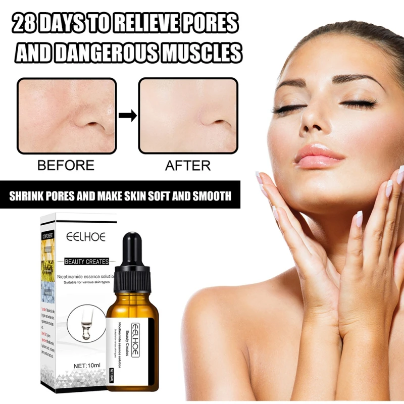 

10ml Face Serum for Day And Night Use Shrink Pores Hydrating Skin Care Reduce Fine Lines Anti Aging Face Serum