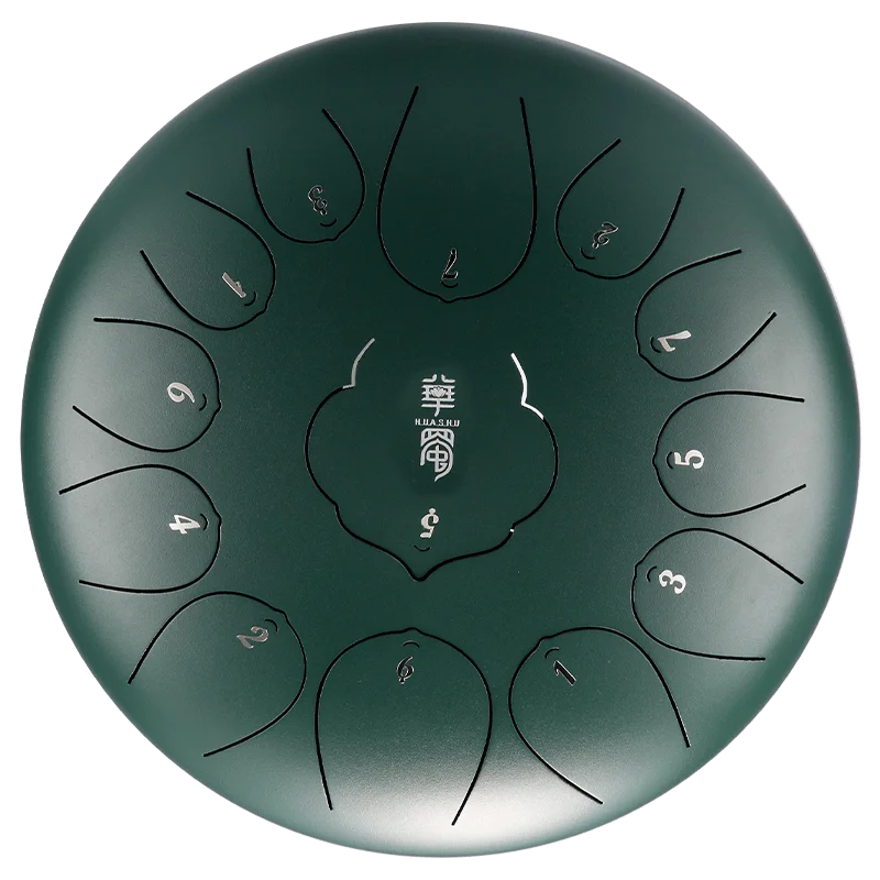 12/13 Inch 11/13/15 Tones C/D Key Steel Tongue Drum Tamborine Tank Set Percussion Instruments Meditation Music Kids Gifts |