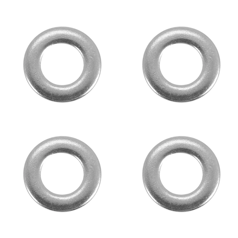 

M5x10mm Stainless Steel Round Flat Washer For Bolt Screw 100Pcs