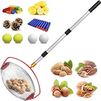 nut gatherer small rolling nut harvester picker collector walnuts pecan magnolia seeds small fruits golf and ball
