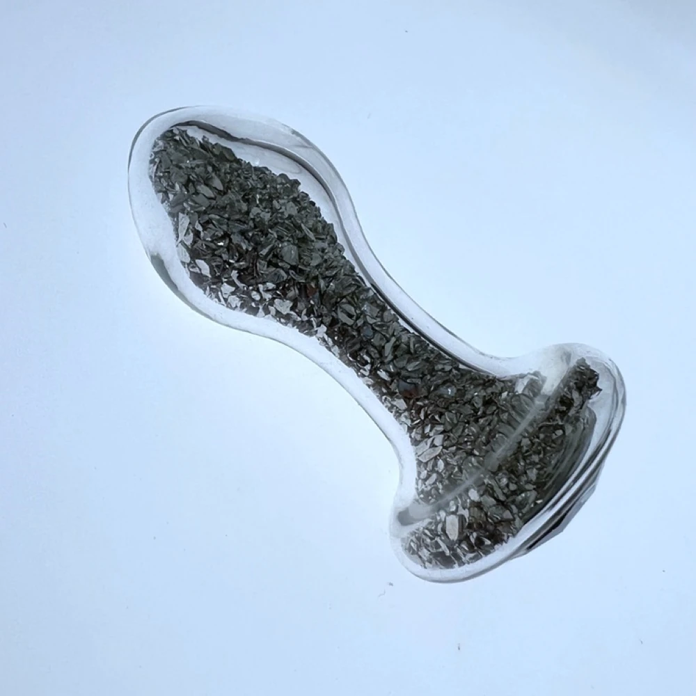 Большой фаллоимитатор 35 мм большой анальный из стекла искусственный пенис