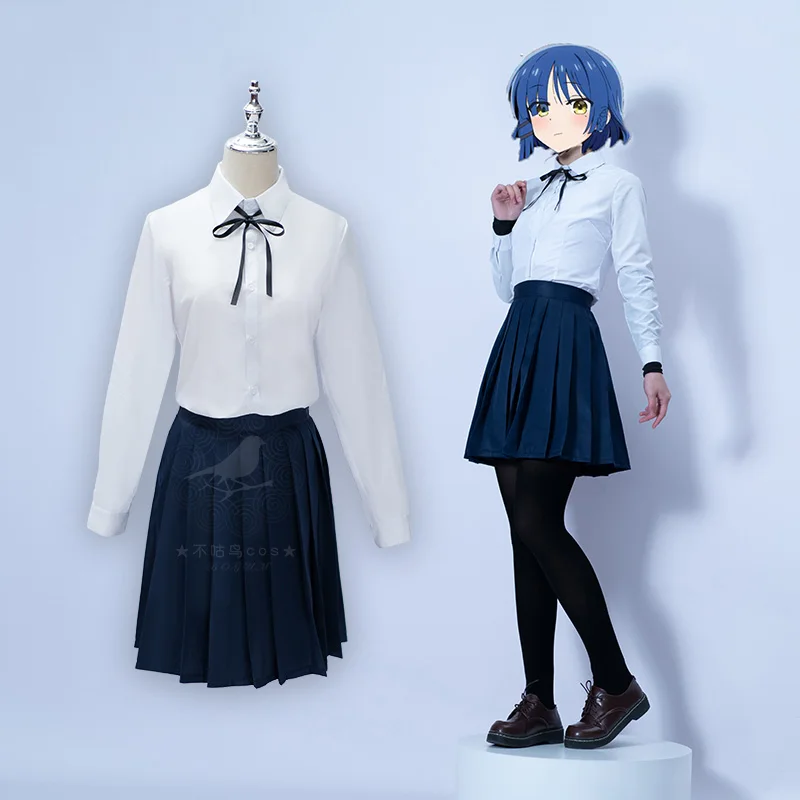 Bocchi rock Kita Ikuyo карнавальный костюм Kessoku Band Cos Ijichi Nijika Yamada Ryo школьная форма женский B
