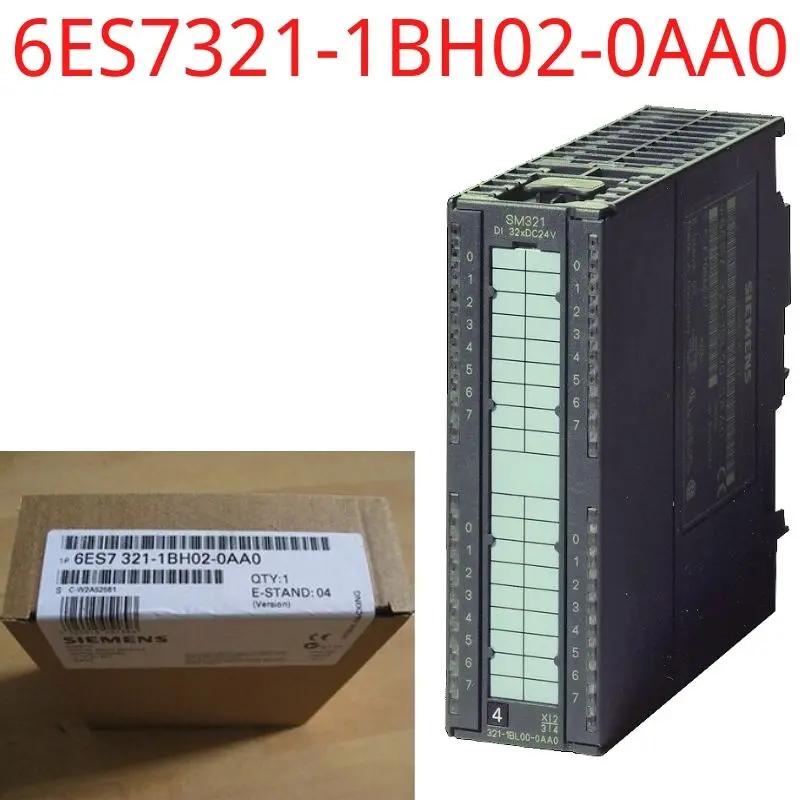 

6ES7321-1BH02-0AA0 Brand New SIMATIC S7-300, Digital input SM 321, isolated, 16 DI, 24 V DC, 1x 20-pole