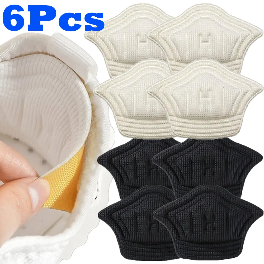 

6Pcs Insoles Patch Heel Pads for Sport Shoes Adjustable Size Antiwear Feet Pad Cushion Insert Insole Heel Protector Back Sticker