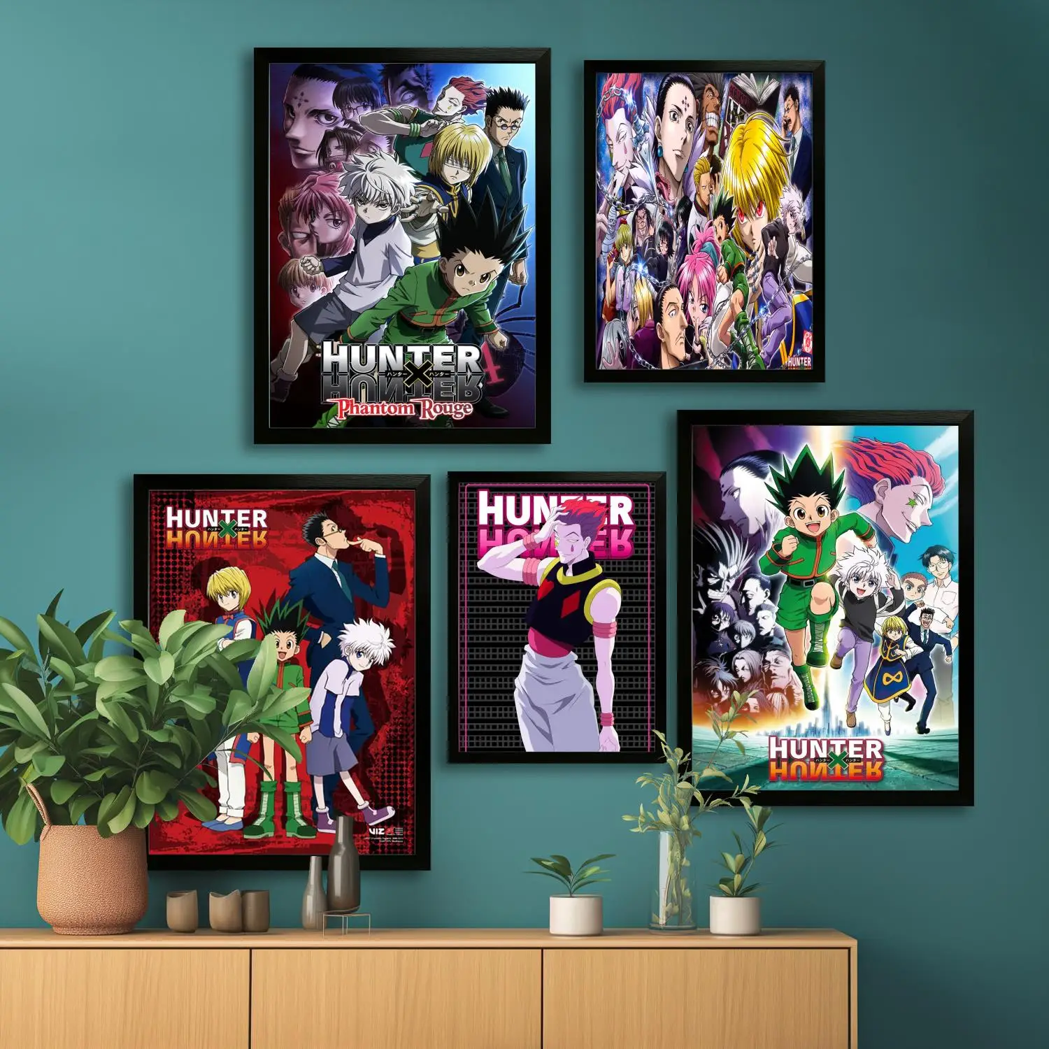 Hunter X Hisoka Morou холст художественный постер настенная художественная картина с