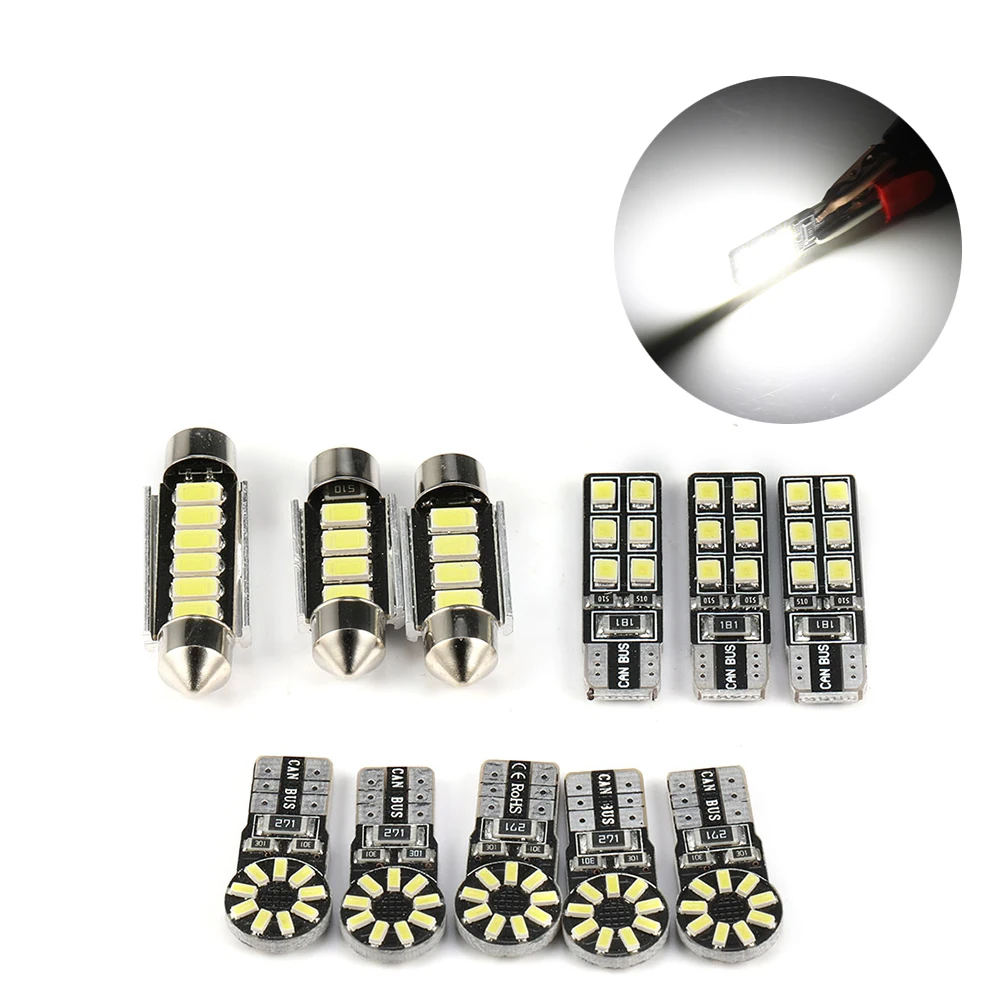 

Комплект светодиодных ламп T10 для салона Volkswagen VW Passat B7 Golf 3 MK3 седан без ошибок