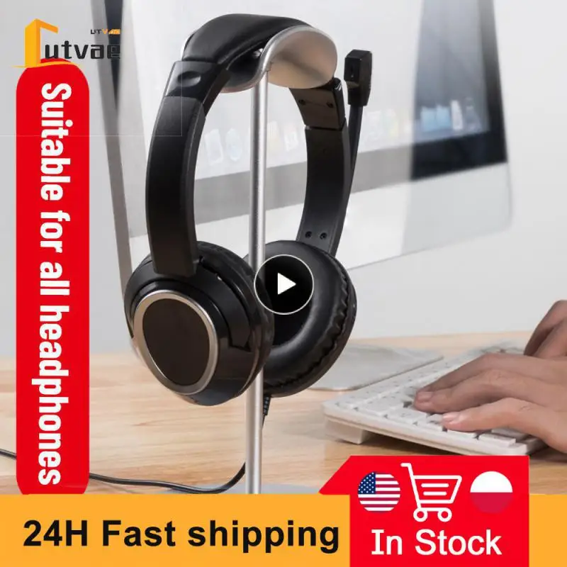 

Headphone Stand Stylish Non-Slip Headset Holder for AirPods Max/Beats/ /Sennheiser/Audio-Technica/Sony/AKG Etc