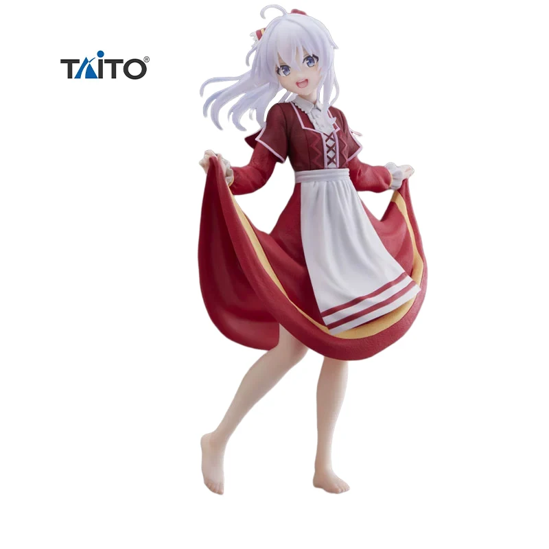 

In Stock Original 18cm Anime Figure Taito Coreful Wandering Witch: The Journey of Elaina Kawaii Elaina Figuras Anime Model Toys