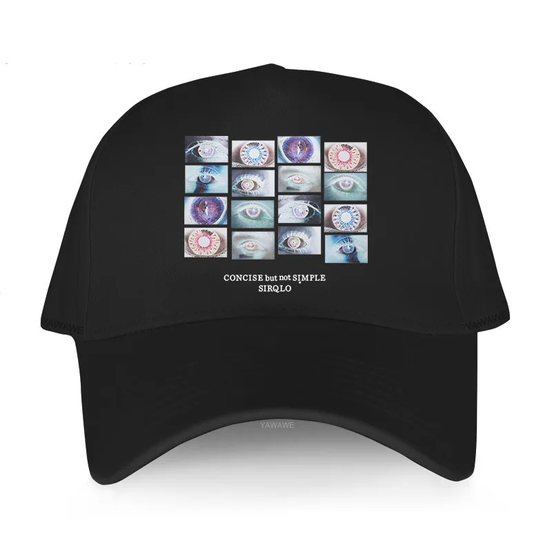 

Black Casual Boys Printed Baseball Cap CONCISE BUT NOT SIMPLE SIRQLO Man Women Summer Hat outdoor Snapback caps sport bonnet