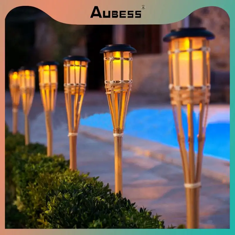 

Solid Product Quality Outdoor Courtyard Lamp Interactive Lighting For Outdoor Landscapes Waterproof Dancing Flames Design