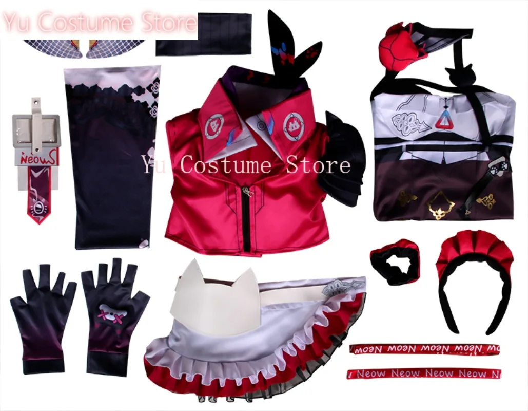 Yu Костюм Honkai Impact 3rd Pardofelis Косплей Cos Game Аниме Вечеринка Униформа Хэллоуин Играть