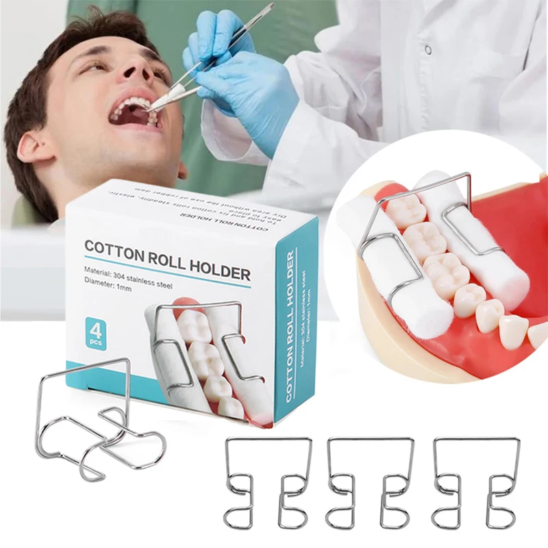 4 шт./кор. стоматологические материалы стоматологический ортодонтический зажим