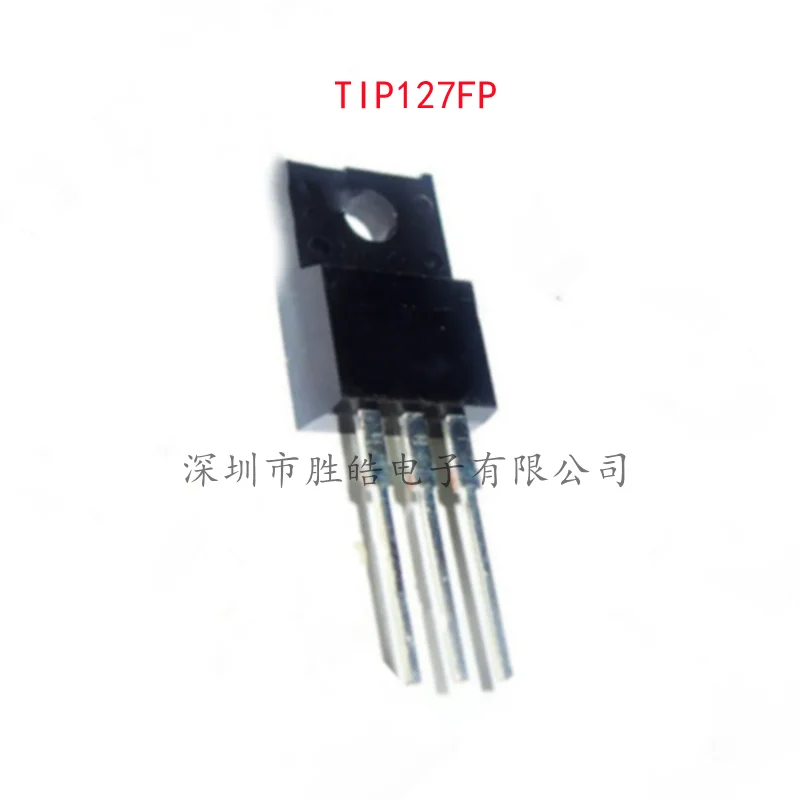 (10PCS)  NEW  TIP127FP   5A 100V  Transistors  Darlington  Straight Into The TO-220F   Integrated Circuit