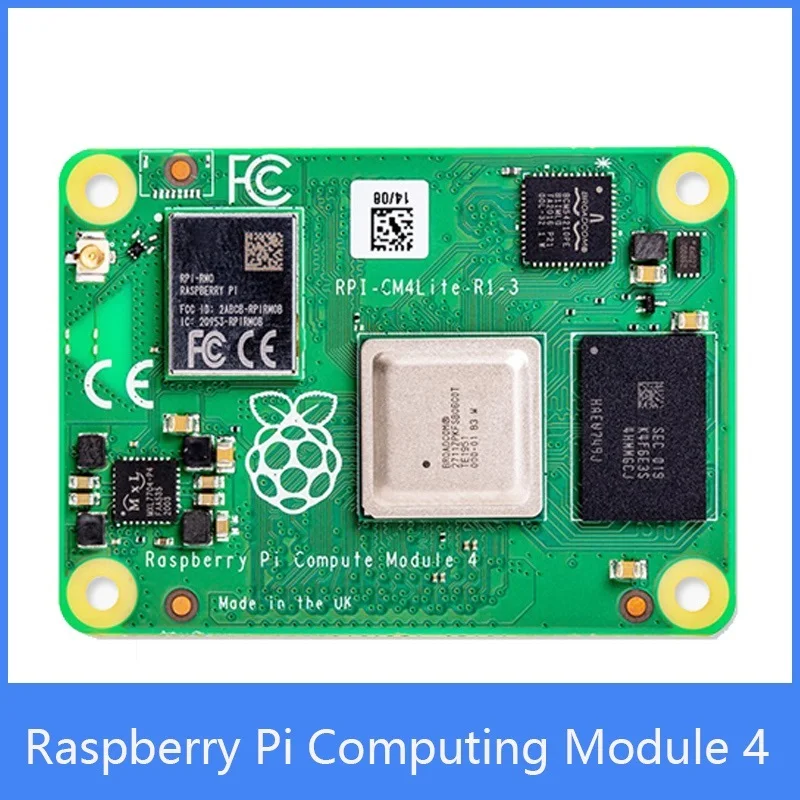 

2022.Raspberry Pi CM4 Compute Module 4 with 2GB Ram Lite/8G/16G/32G eMMC Flash optional Support Wifi/bluetooth