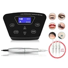 Biomaser профессиональная машинка для тату роторная ручка для перманентного макияжа бровей губ микроблейдинг DIY машинный набор с тату иглой