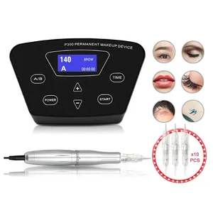Biomaser профессиональная машинка для тату роторная ручка для перманентного макияжа бровей губ микроблейдинг DIY машинный набор с тату иглой