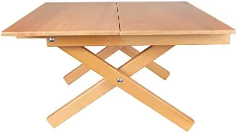 

TABLE Simple Setup All-Purpose Use and Portability - Beach, Picnic, Camp, Or As A Gift - Original Slatted Table (Height 10\u201D