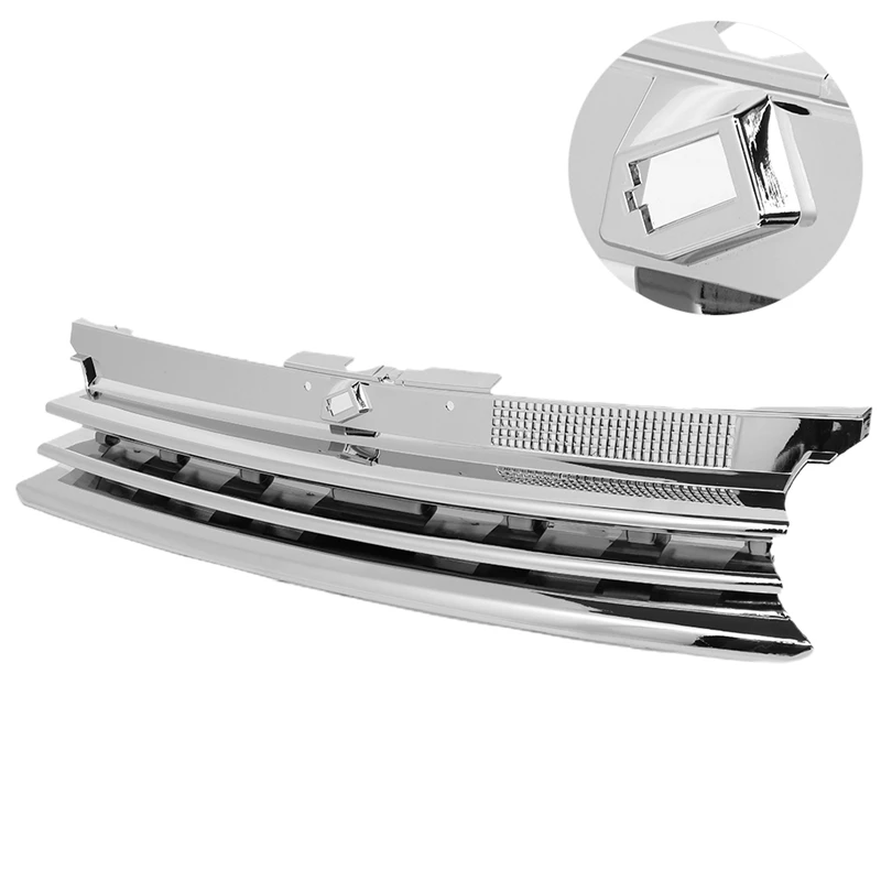 Хромированный автомобильный гриль передняя решетка капота для GOLF 4 Bora MK4 R32 1999-2005