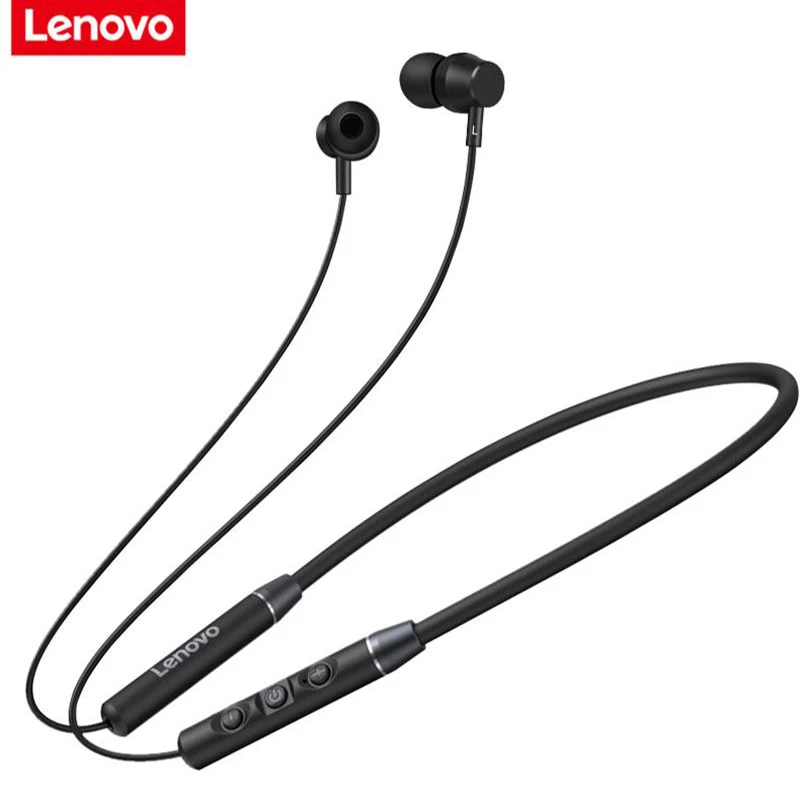 

Беспроводная Bluetooth-гарнитура Lenovo qe03, 5,0 дюйма, HIFI, двусторонняя стереогарнитура с микрофоном, спортивные водонепроницаемые мини-беруши