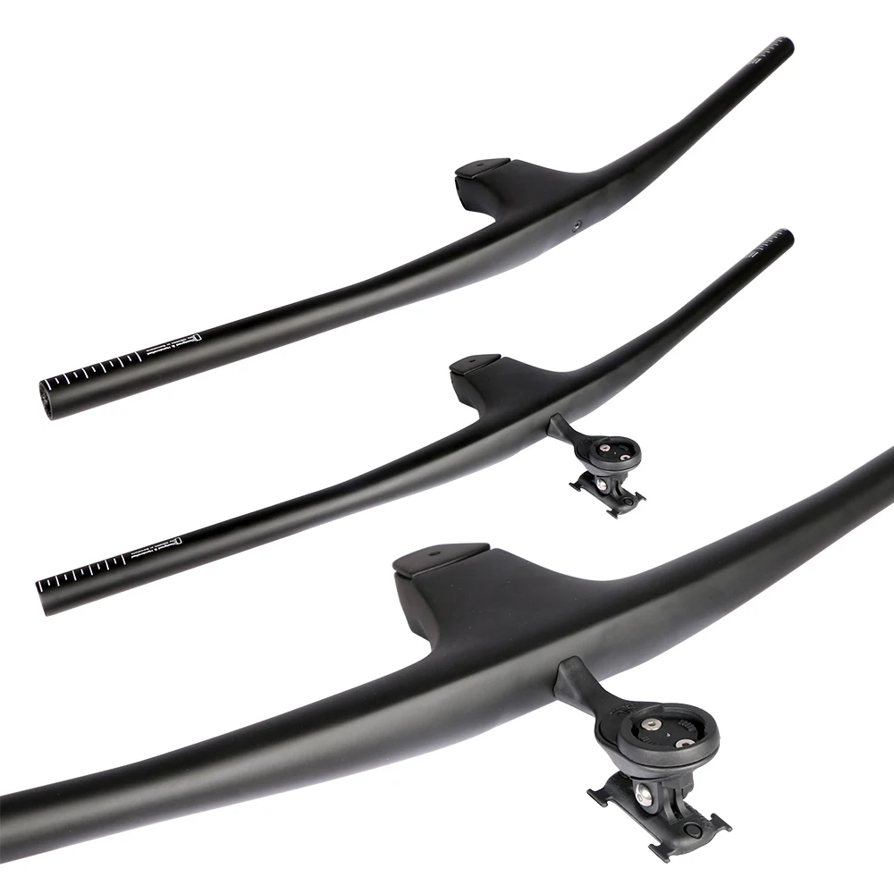 T1000 углеродное волокно интегрированный горный велосипед руль стойка-12 градусов