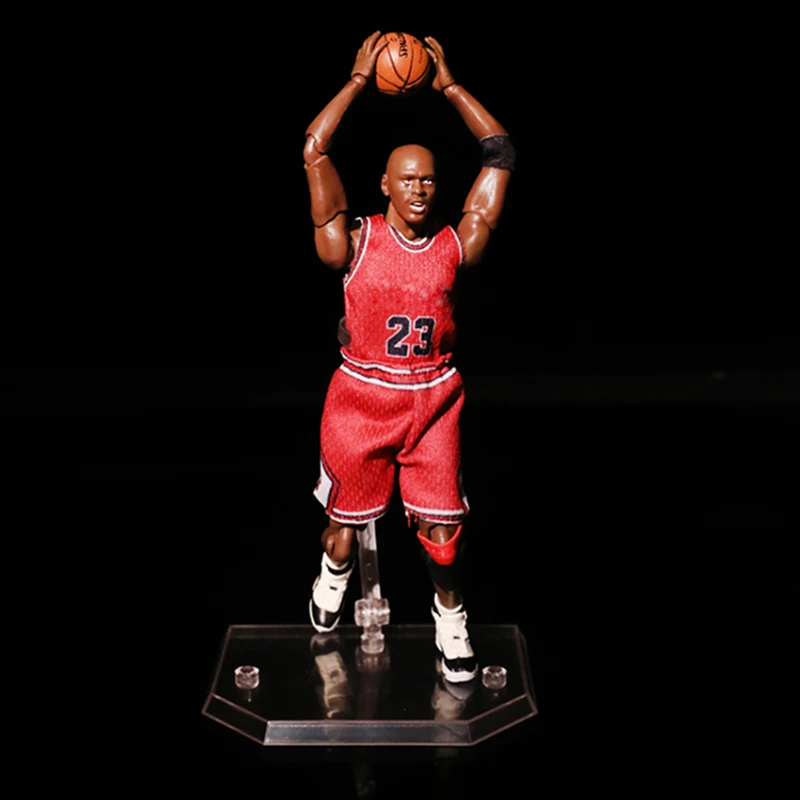 New 1/12 Scale Basketball Star MJ Action Figures Anime Doll High Quality ABS Players Model Free Shipping Souvenir Fans Gifts images - 3