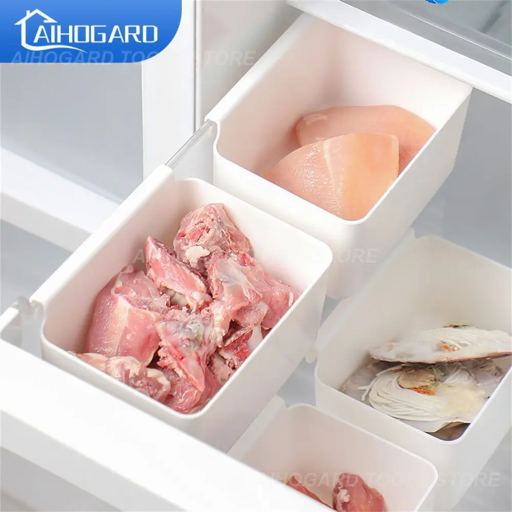 

Withstand Low Temperature Storage Box Dish Drying Rack Separate Storage Multi-functional Lockers Plastic Household Wholesale