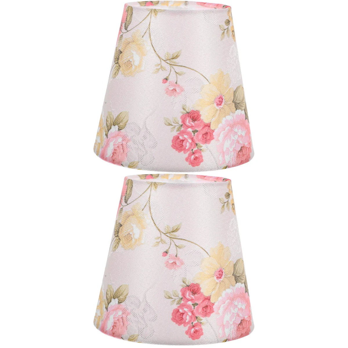 

Set 2 Lampshade Wall Silver Light European Style Retro Iron Frame Shades Decorative Shape Ceiling Cover