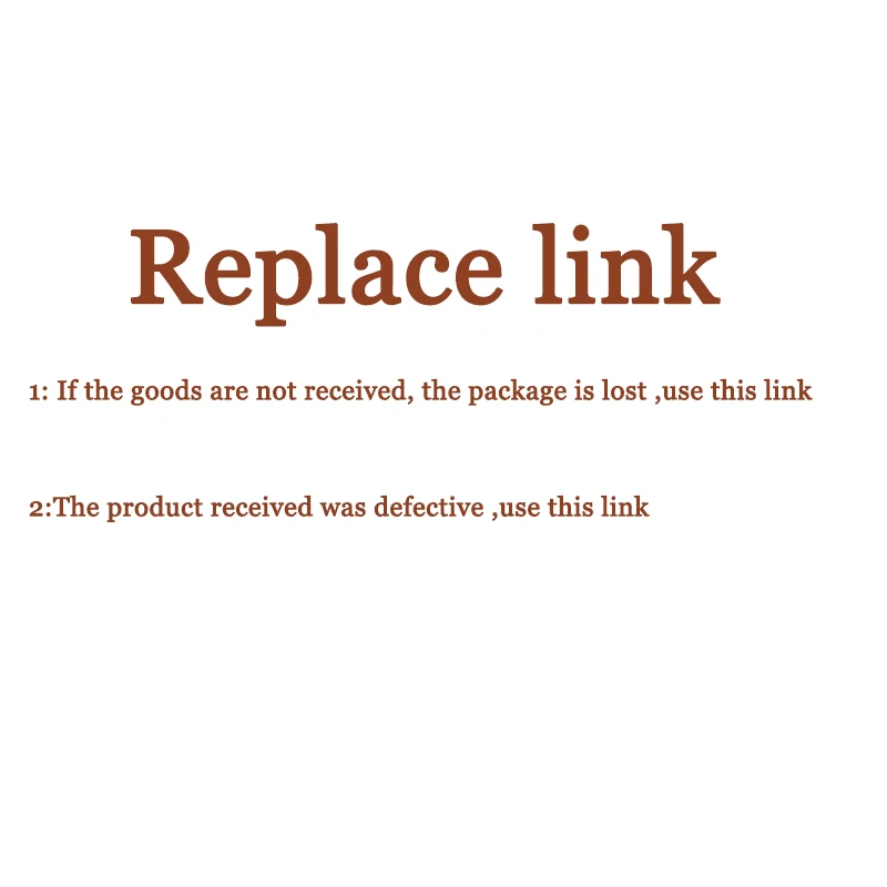 

replace link