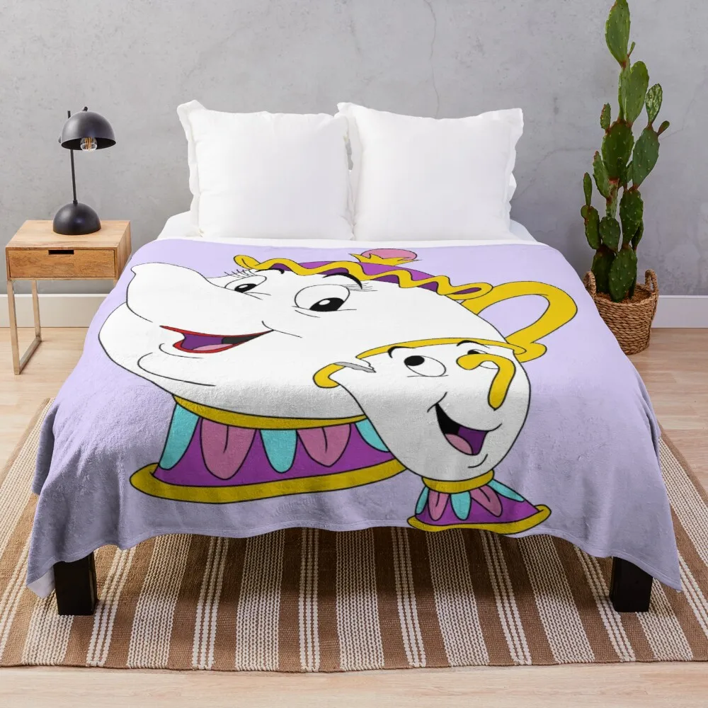 

Мягкое тепловое одеяло Mrs Potts and Chip
