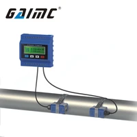 guf120 m clamp on transducer ultrasonic underwater flow meter types