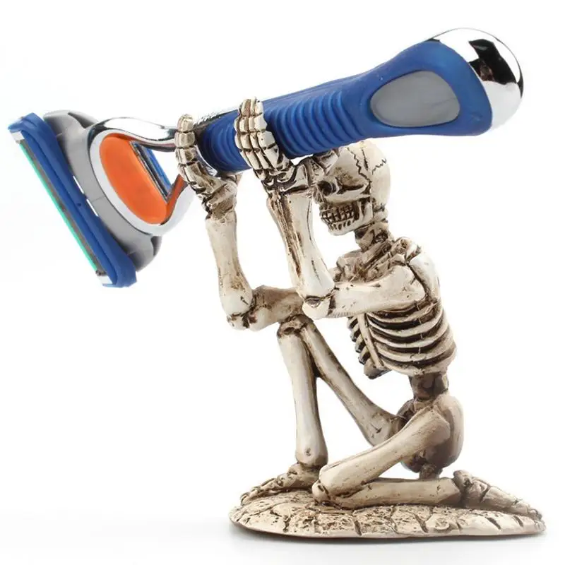 

Стойка для хранения ручек с черепом, портативный держатель с черепом, подставка для настольного декора из смолы, прочный держатель, подставка с черепом, украшение для столов, столы