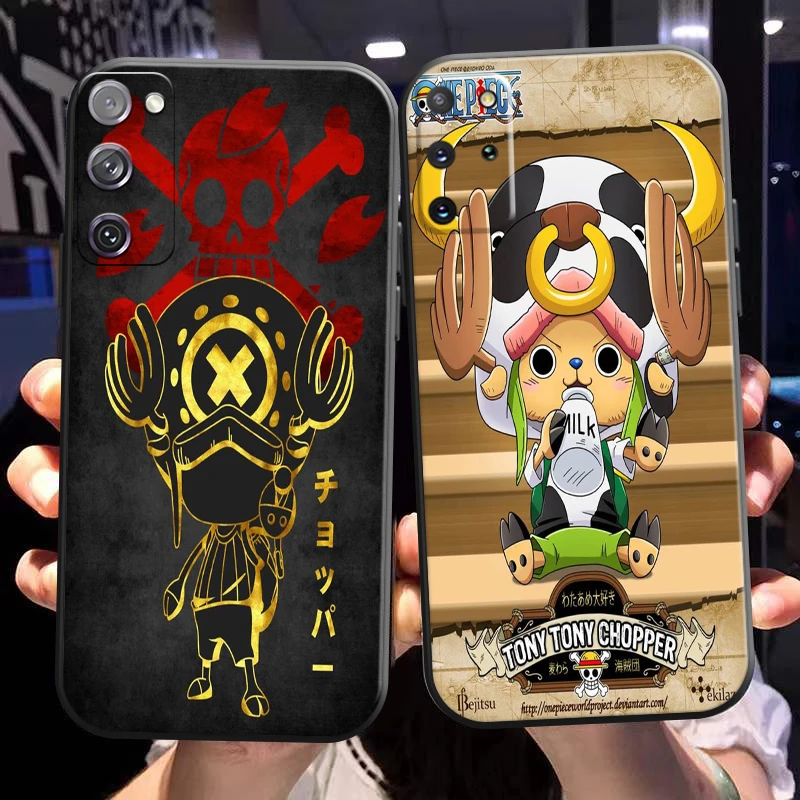 

ONE PIECE Tony Tony Chopper Phone Case For Samsung Galaxy S22 S21 S20 S10 10E S9 Plus S22 S21 S20 Ultra FE 5G Funda TPU