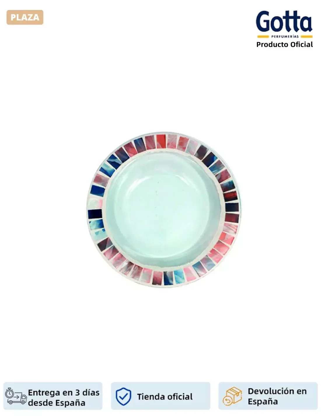 

- VITAE dish mosaic 15 CM-house and garden, home decor, candles and chandeliers, candles-candle dish 15 cm.